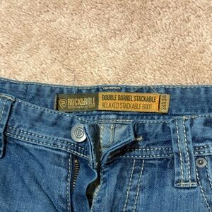 Relaxed Fit Blue Jeans